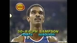 Watch Unicorn RALPH SAMPSON Dominate The 1985 NBA All Star Game! (The Original Wemby)