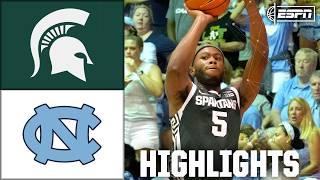 Michigan State Spartans vs. North Carolina Tar Heels | Full Game Highlights | ESPN CBB