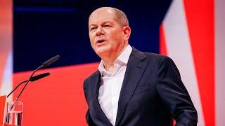 Rede von Olaf Scholz auf dem SPD-Parteitag