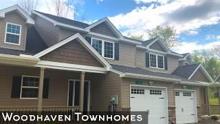 Pocono Custom Builder Tour of New Townhomes in Woodhaven Estates