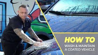 How to Wash and Maintain a Coated Vehicle