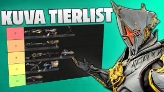 The ULTIMATE Kuva Tierlist in Warframe!