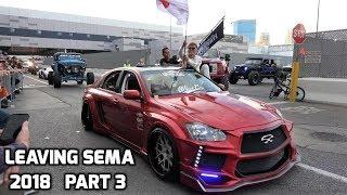 Leaving SEMA 2018 Part 3 | 4K SEMA Rollout