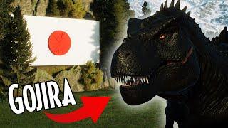 GOJIRA Has a Secret Side To His Habitat In Jurassic Park Japan | Jurassic World Evolution 2