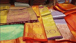 T. Nagar RmKV Wedding Silks Latest | New Silk Sarees Collection 2022 |Kanchipuram Silks