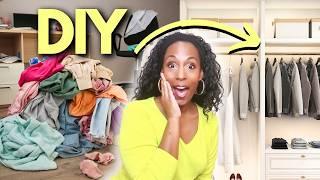 DIY Closet-Free Room Makeover Idea | Easy & Affordable!