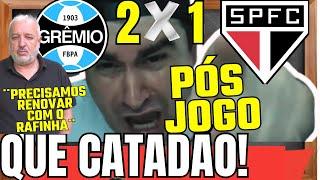 QUE CATADO NOJENTO! PÓS JOGO: GRÊMIO 2X1 SPFC l É COM ISSO QUE VAMOS PARA 2025? ANÁLISE E NOTAS!