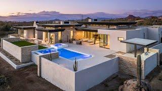 TOUR A $7M Scottsdale New Construction Luxury Home | Scottsdale Real Estate | Strietzel Brothers