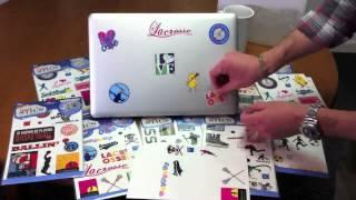 SportSTICS - Reusable Stickers for Laptops Etc.