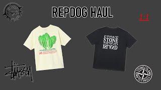 REPDOG CLOTHING HAUL | STUSSY, STONE ISLAND! | repdog