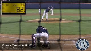 Derek Turner Prospect Video, RHP, Cal State Fullerton