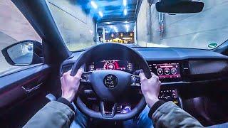 2019 Skoda Kodiaq RS (240PS) NIGHT POV DRIVE ONBOARD (60FPS)