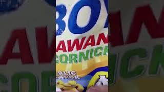 BOY BAWANG CORNICK LOADED IN A BOWL #asmr #satisfyingsounds #garlicflavor #tastier #crunchier #short