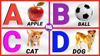 A for Apple Bfor Ball | Abcd Alphabet for Kids | Abcd rhymes | Phonics song