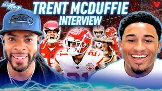 Trent McDuffie on Chiefs-49ers Super Bowl, Mahomes, BOGUS P.I. vs. Falcons | Richard Sherman NFL