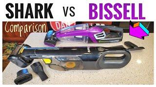 Bissell Pet Hari Eraser vs Shark UltraCyclone Cordless Handheld Vacuum Comparison