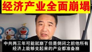 翟山鹰：中国经济的所有产业全面崩塌丨新能源电动汽车丨国企