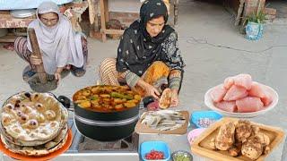 Village Living Traditional Recipe Tandoori Roti | Village Food Secrets | Irma's Pakistani familyvlog