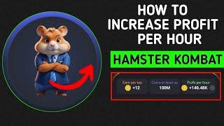 HOW TO INCREASE PROFIT PER HOUR ON HAMSTER KOMBAT [BEGINNERS GUIDE]