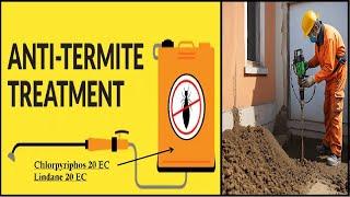 Antitermite Treatment in a building