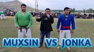 MUXSIN VS JONKA POLVON SAMARQANDDA KATTA KURASH