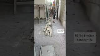 LPG Copper Gas Pipeline installation services and sefty pipeline fittings