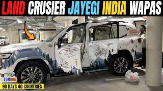 Land Cruiser Ko India Ship Karne Ke Lie Ready Kar Dia (Ep : 78)| India To London Road Trip