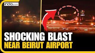 Shocking! Huge blast near Beirut airport triggers panic, smoke blankets city | Israel-Hezbollah war