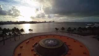 Bayfront Park Miami Downtown 4k