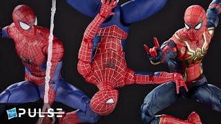 Marvel Legends Series Marvel Studios' Spider-Man: No Way Home Multiverse Edition 3-Pack | Unboxing