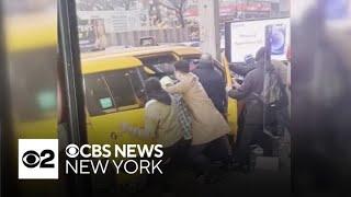 Out-of-control taxi strikes 6 pedestrians in Herald Square