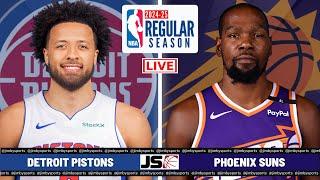 Detroit Pistons vs Phoenix Suns NBA Live Scoreboard Today