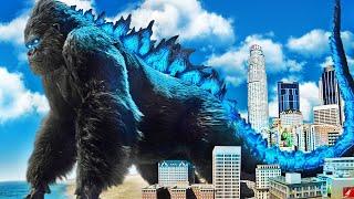 GODZILLA And KING KONG Become ONE In GTA 5 (NEW Kaiju)