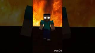 herobrine vs Tanjiro Kamado #minecraft