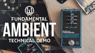 Walrus Audio Fundamental Ambient Tech Demo