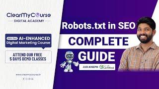 SEO Tutorial for Beginners Malayalam [Class -15 ] What is Robots.txt