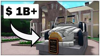 BILLIONAIRE DOLLAR MANSION On Bloxburg!