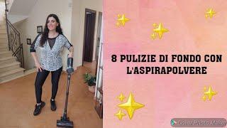 8 PULIZIE DI FONDO CON L'ASPIRAPOLVERE🪣#cleaning #clean #puliziedicasa #cleanwithme #proscenicp12