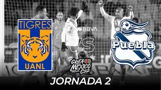 Resumen y Goles  | Tigres vs Puebla | Liga BBVA MX - Grita México C22  - Jornada 2