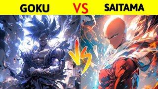 Saitama VS Ultra Instinct Goku | क्या Saitama का punch मिटा पायेगा Goku को