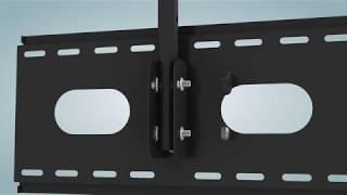 Suptek Ceiling TV Wall Mount Fits Most 26-50 Inches LCD LED Plasma Flat Panel Display