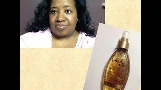 Hair of the Day HOTD Featuring Organix Kukui' Oil anti-frizz Hydrating Oil SPRAY