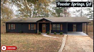 Home for Sale in Powder Springs, GA - 3 Beds, 2 Baths┃Powder Springs, GA