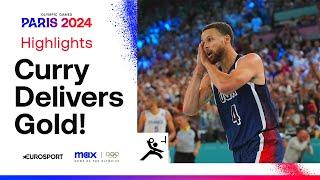 Steph Curry's 4th quarter masterclass in FULL as Team USA win Olympic gold  | #Paris2024