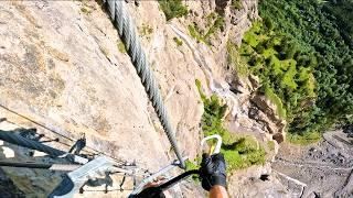 VIA FERRATA KANDERSTEG IN 15 MINUTES
