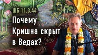 2024-07-28 - ШБ 11.3.44 - Почему Кришна скрыт в Ведах?