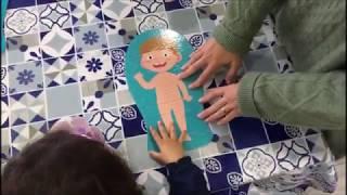 Sara Mieiro ensina atividades sobre o Corpo Humano
