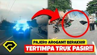 MAMPOOSSS..!!  PAJERO SOK KUASA DI JALAN!! BERAKHIR REMUK!! KAPOKMU KAPAN?!