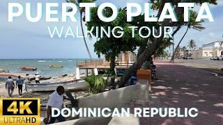 Puerto Plata DR Walking Tour: 4K City Stroll (Dominican Republic)