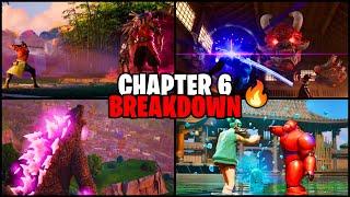 Fortnite Chapter 6 TRAILERS Reveal Everything NEW‼️ (Full Breakdown)